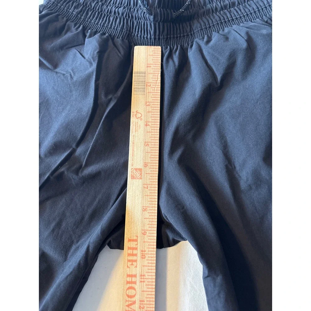 Nike Cargo Joggers Kids‎ XS Black Excellent Zippered Pockets Nylon Stretch Pants